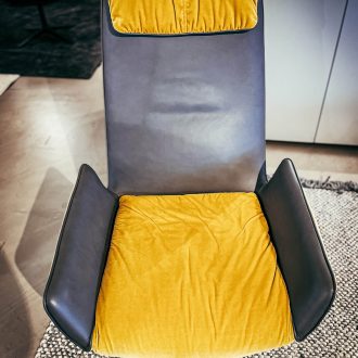 Bequeme Sitzfläche des Freifrau Lounge Chair Amelie"